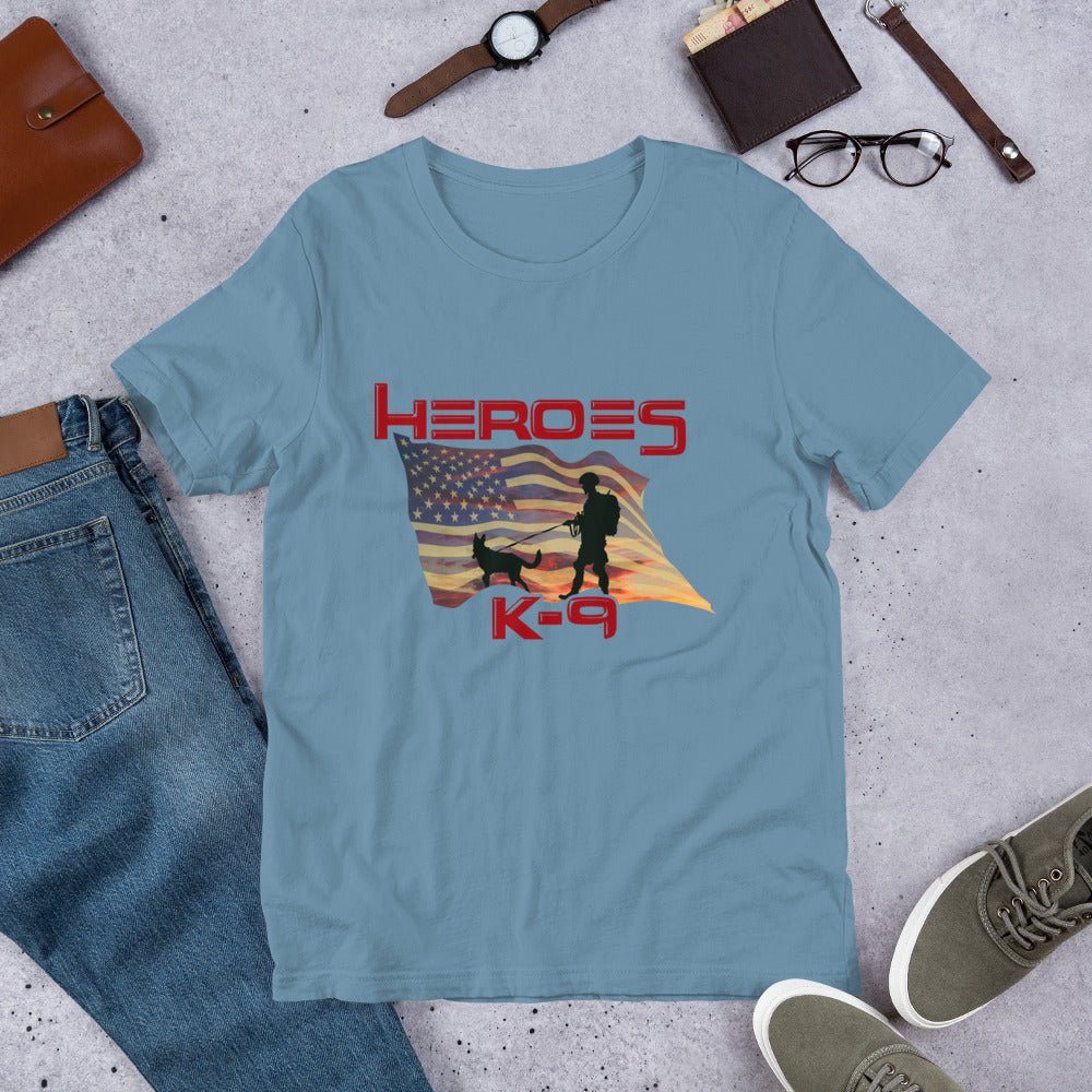 K-9 Military Dog Graphic T-Shirt