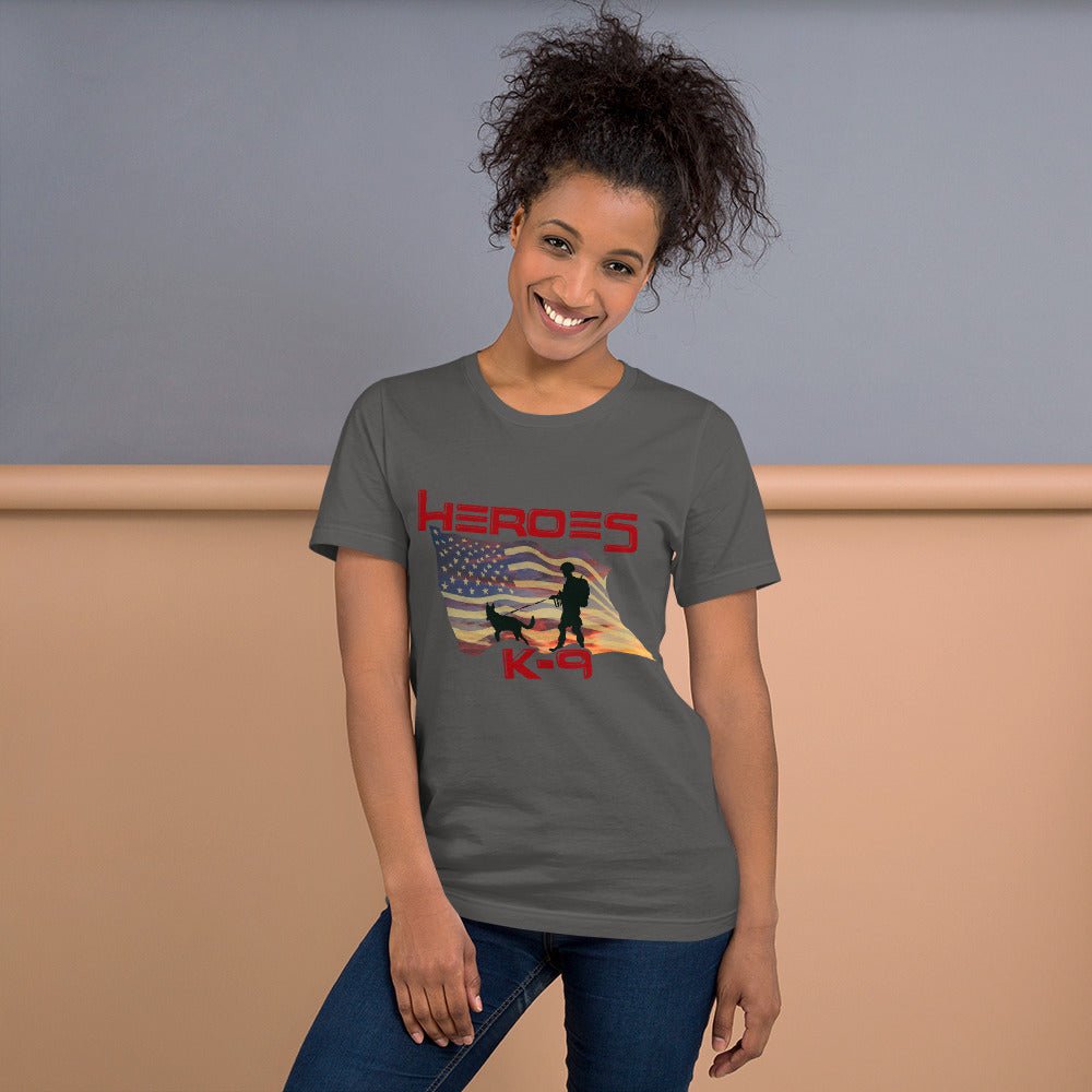K-9 Military Dog Graphic T-Shirt