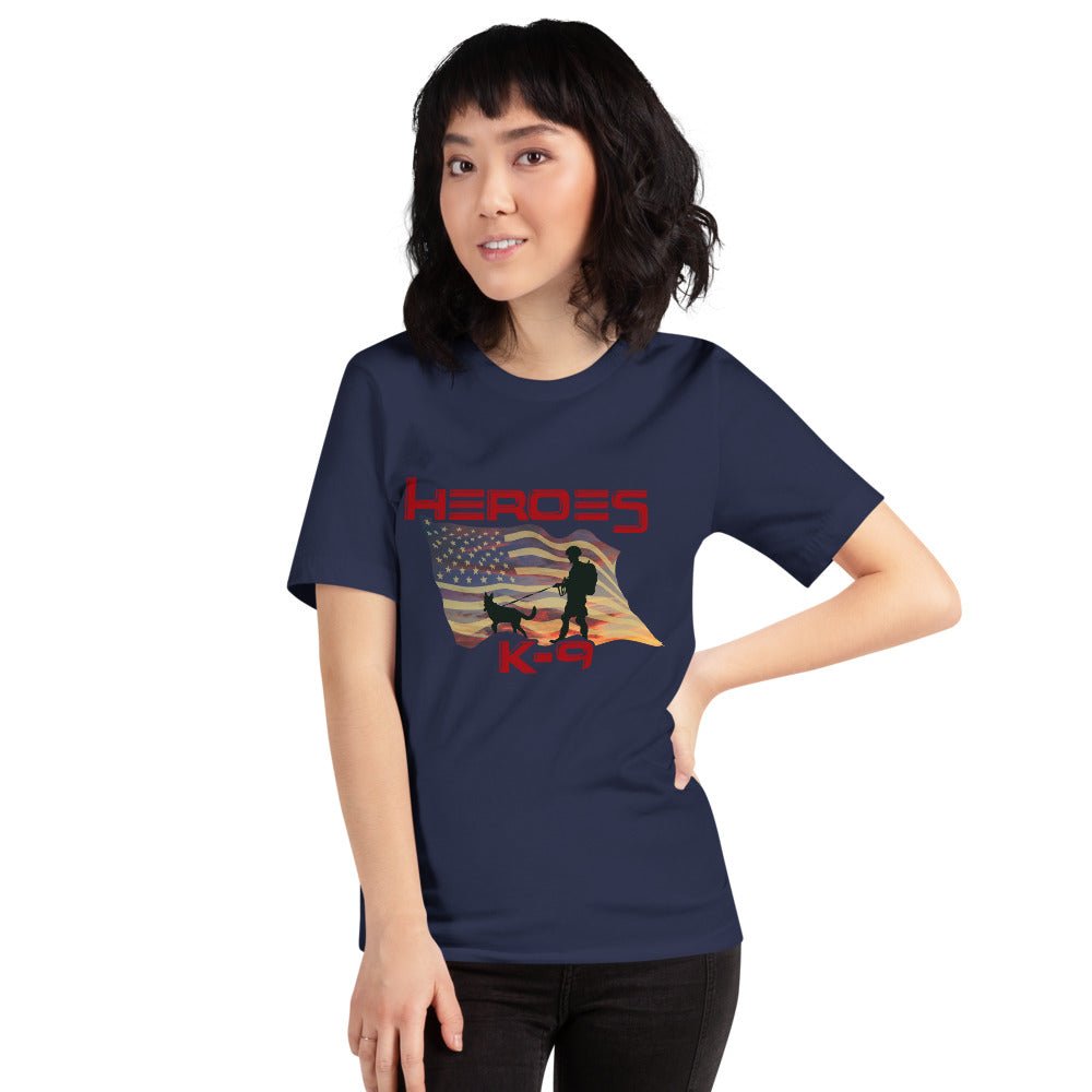 K-9 Military Dog Graphic T-Shirt