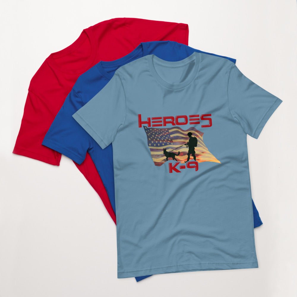 K-9 Military Dog Graphic T-Shirt