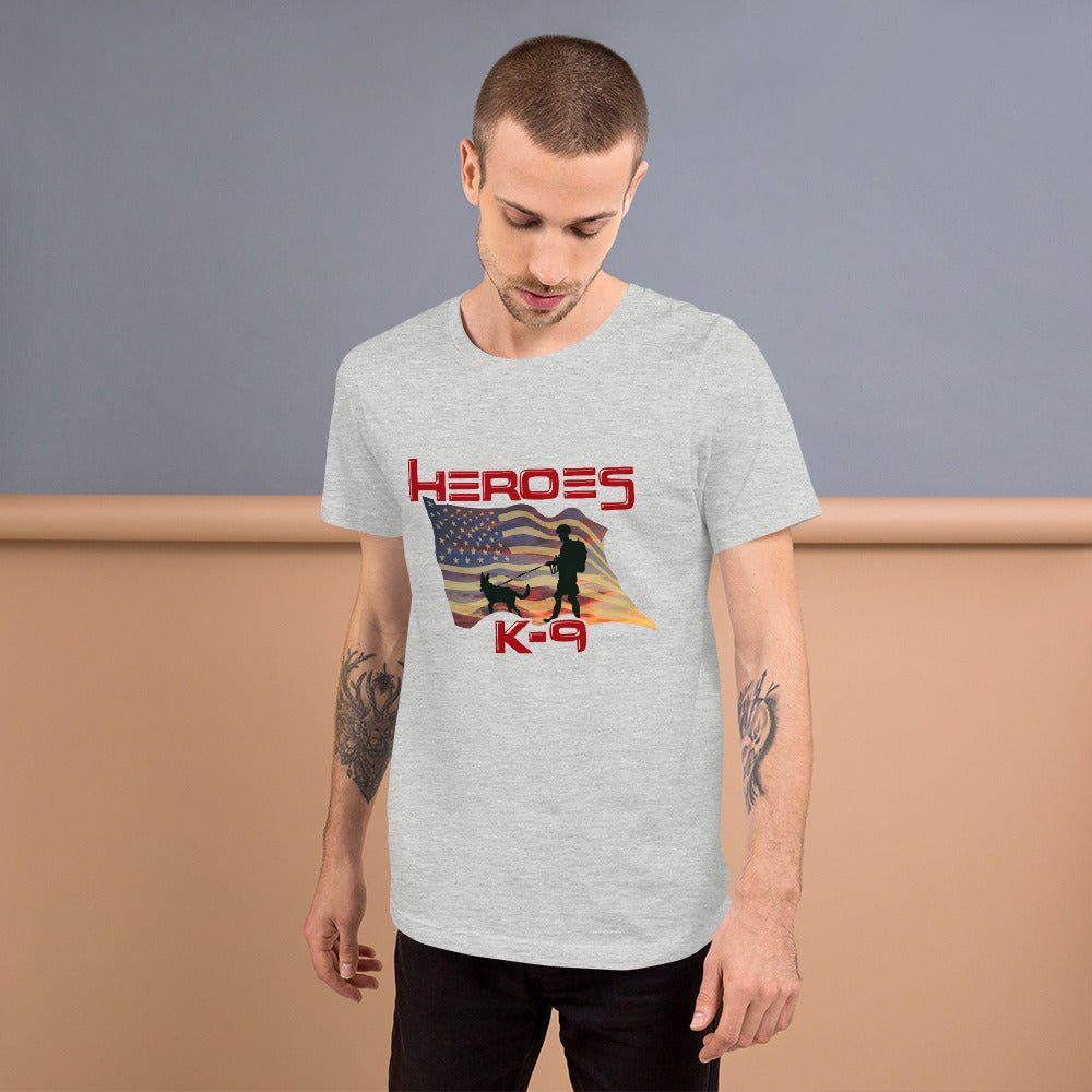K-9 Military Dog Graphic T-Shirt