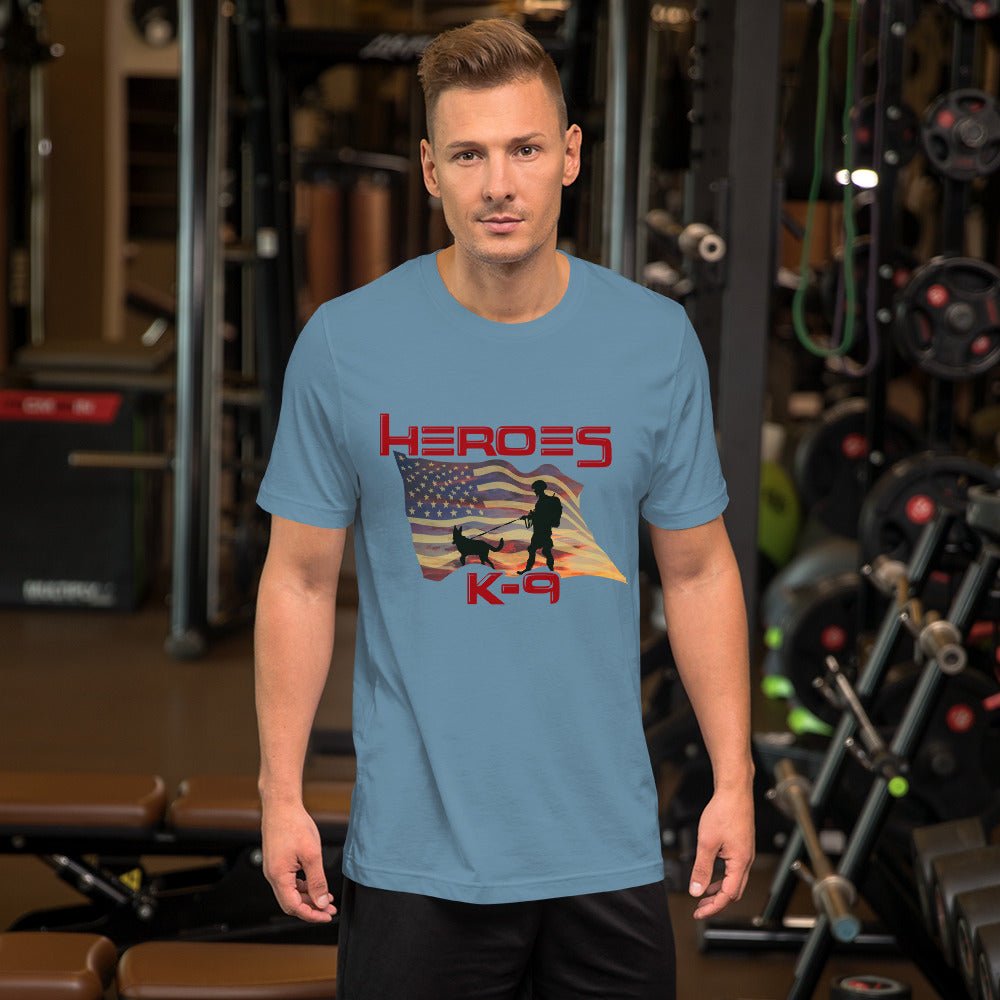 K-9 Military Dog Graphic T-Shirt