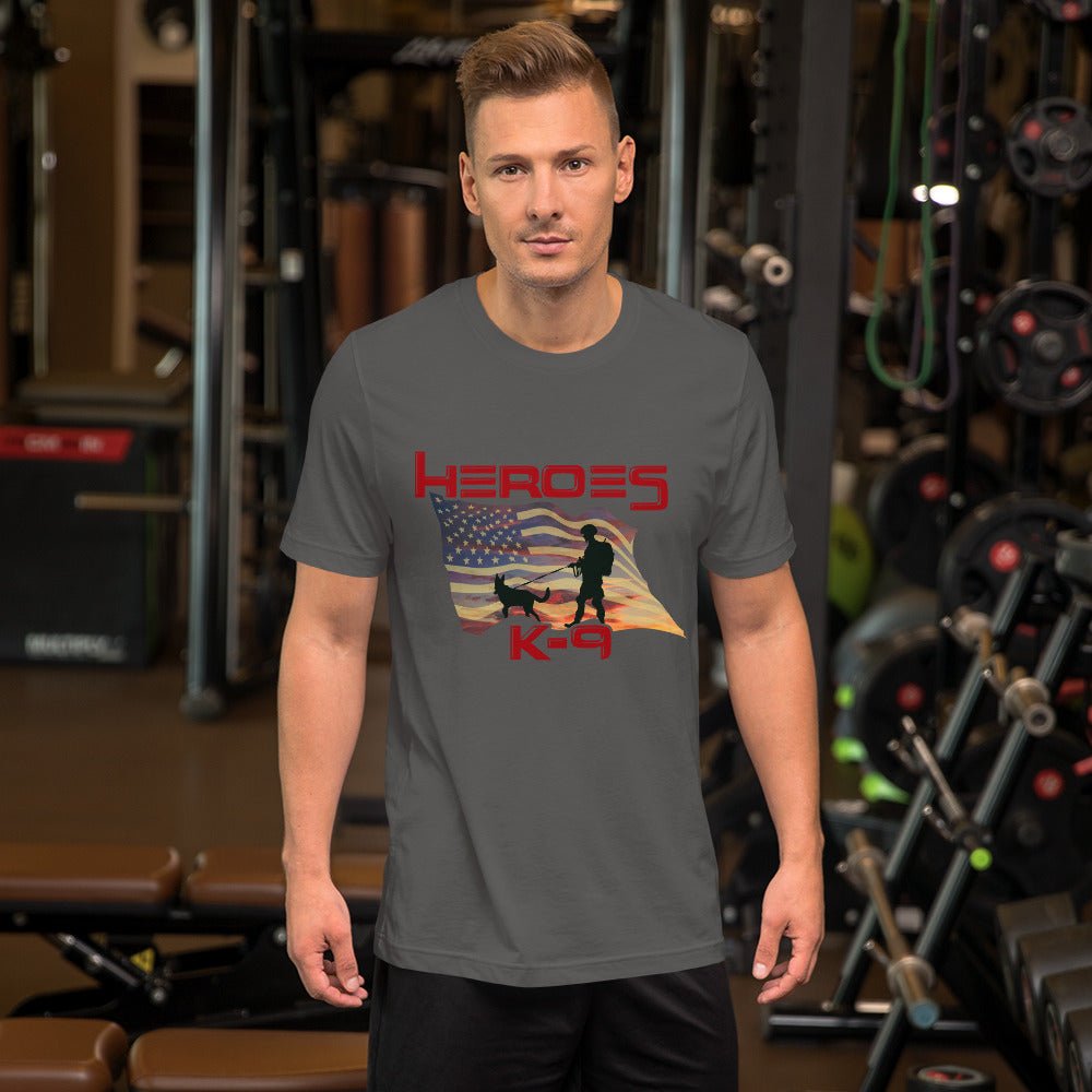 K-9 Military Dog Graphic T-Shirt