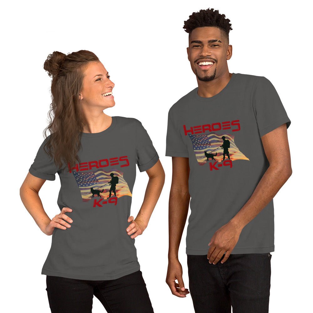 K-9 Military Dog Graphic T-Shirt