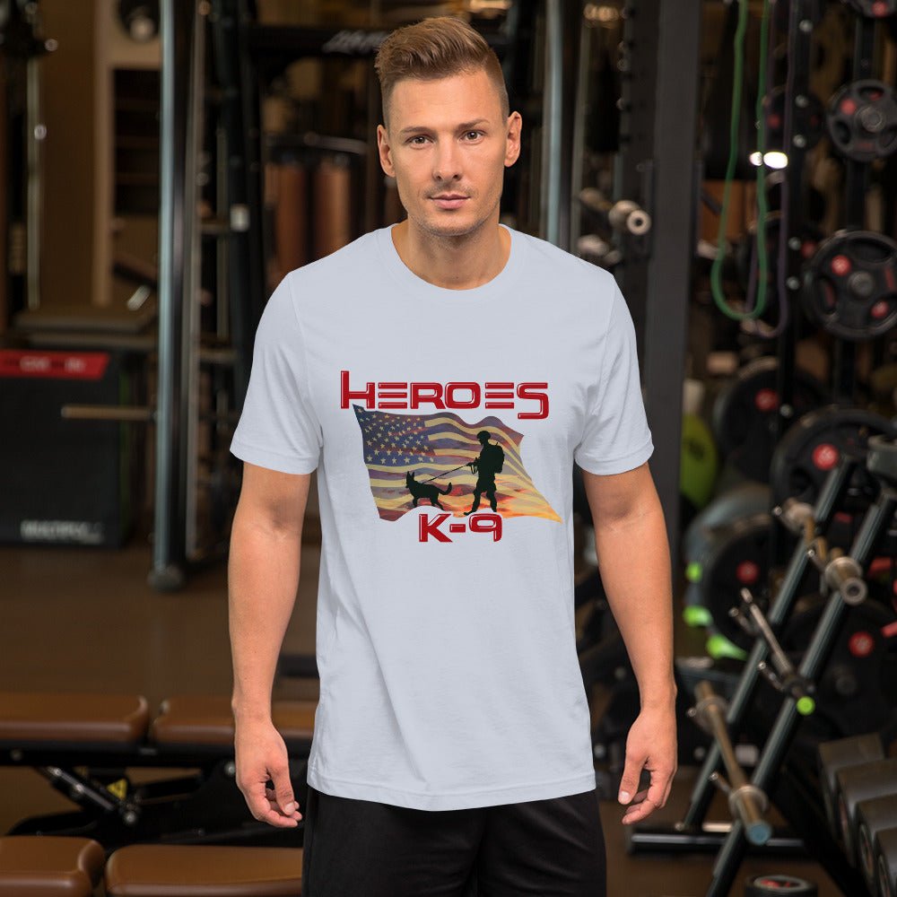 K-9 Military Dog Graphic T-Shirt