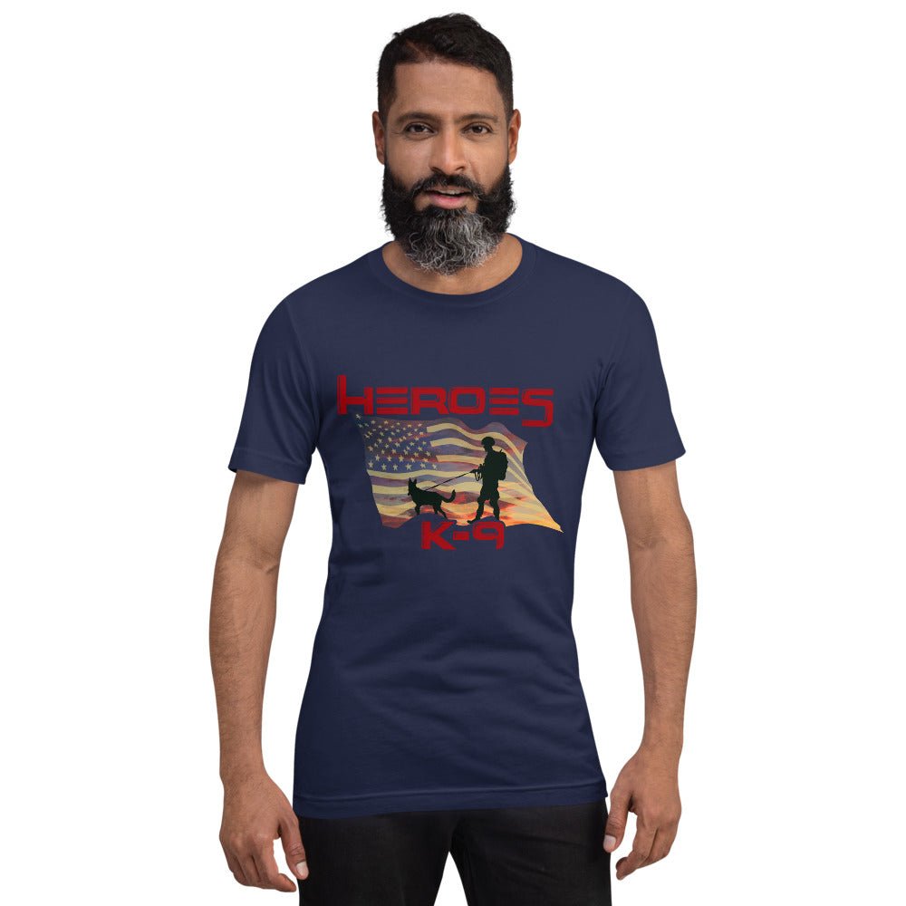 K-9 Military Dog Graphic T-Shirt