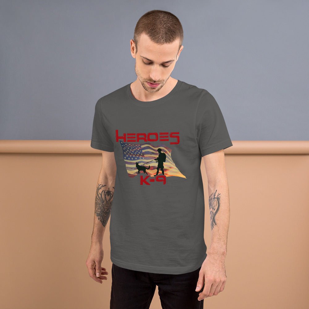 K-9 Military Dog Graphic T-Shirt