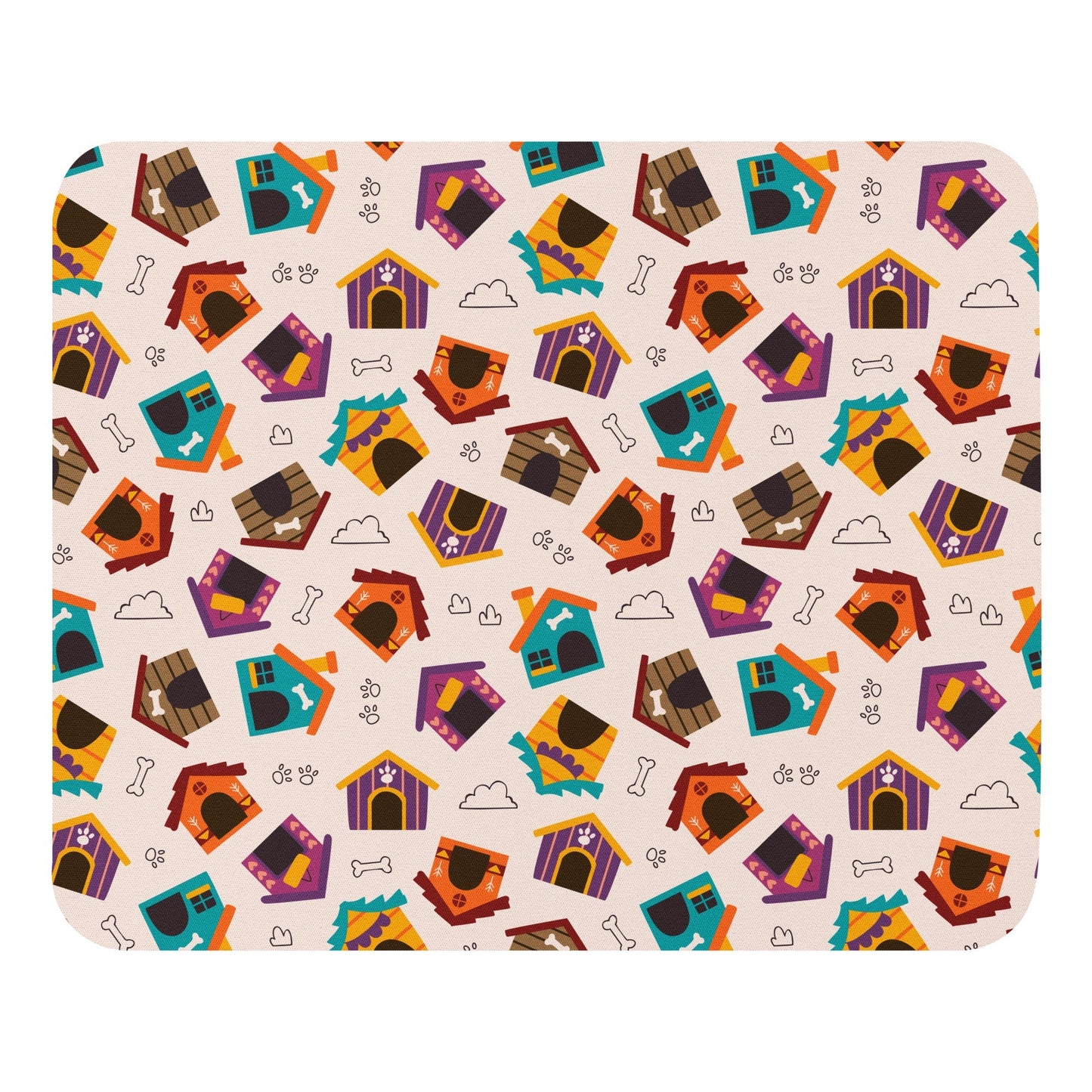 Kids Dog House Mouse Pad-DoggyLoveandMore