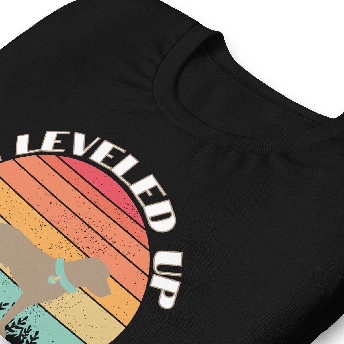 Leveled Up Dog Dad T-Shirt - DoggyLoveandMore