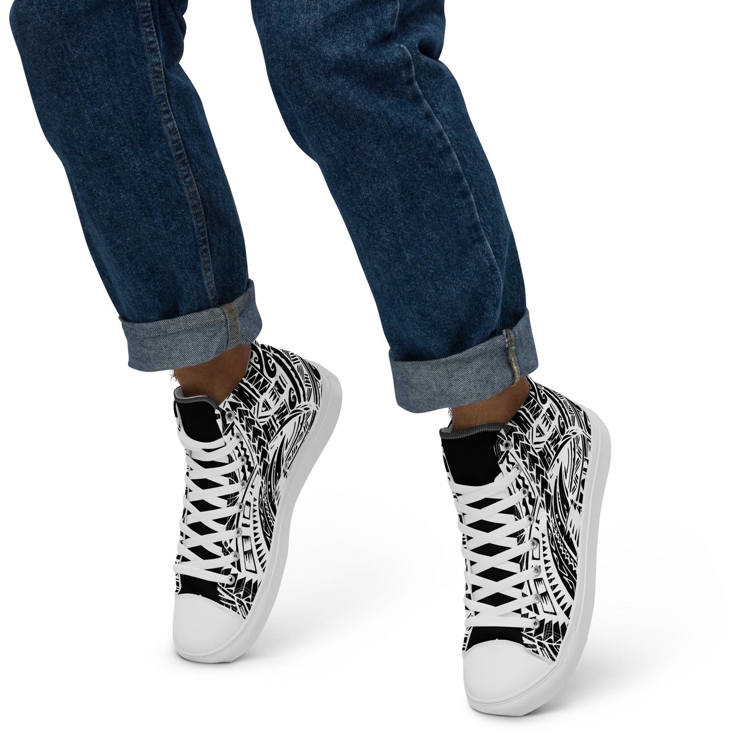 Men’s Tribal Pattern Sneakers-DoggyLoveandMore