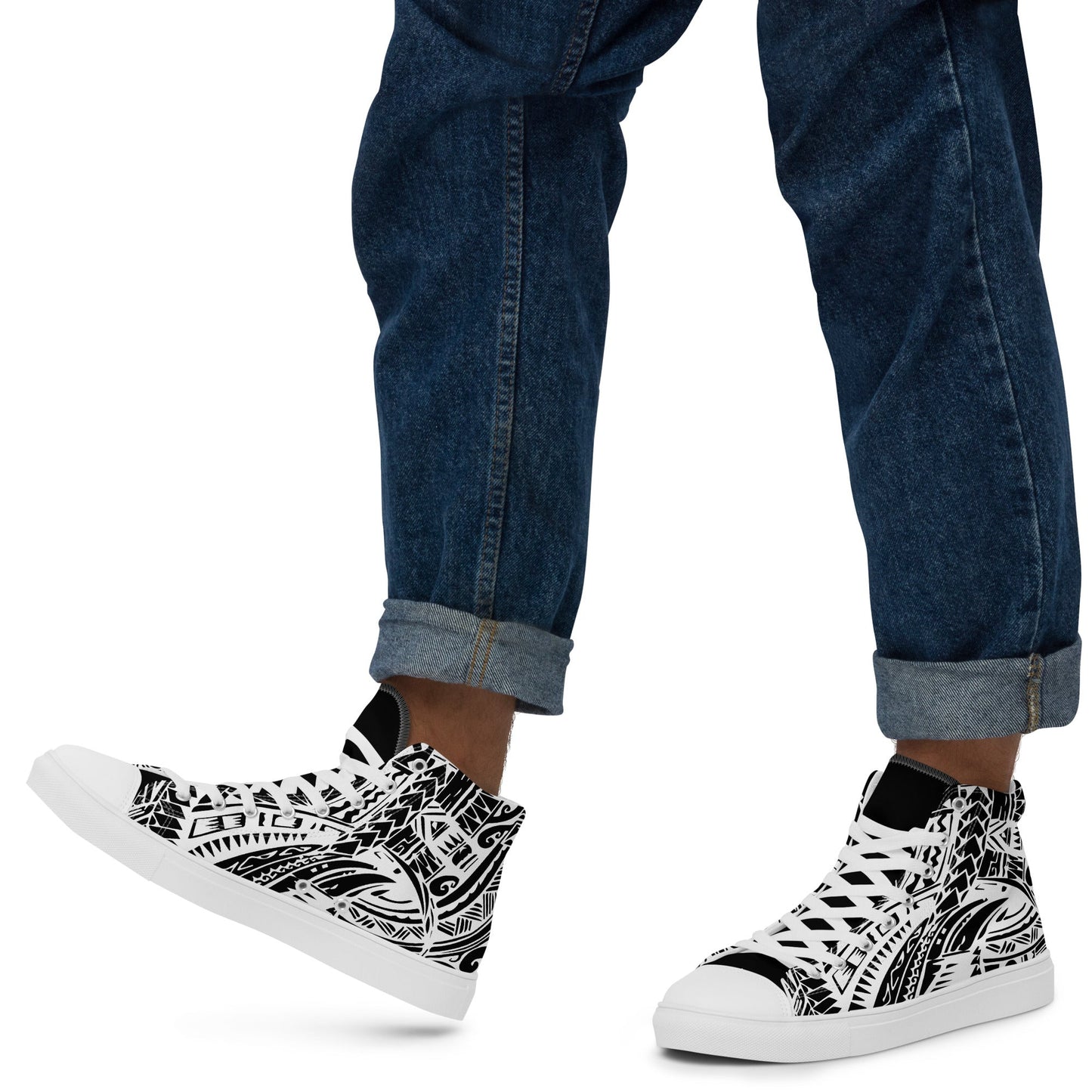 Men’s Tribal Pattern Sneakers-DoggyLoveandMore
