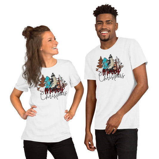 Merry Christmas Southwestern T-Shirt - DoggyLoveandMore