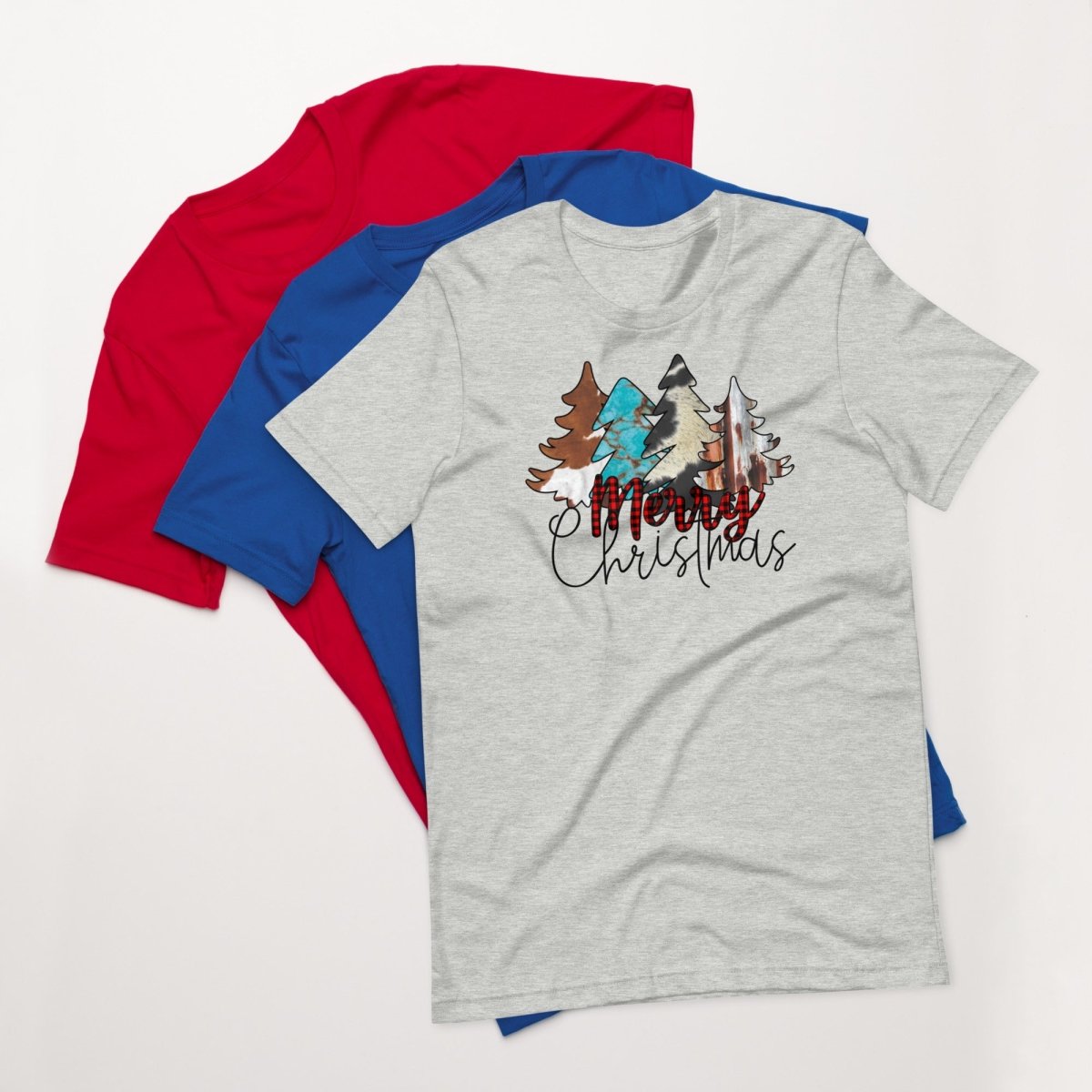 Merry Christmas Southwestern T-Shirt - DoggyLoveandMore