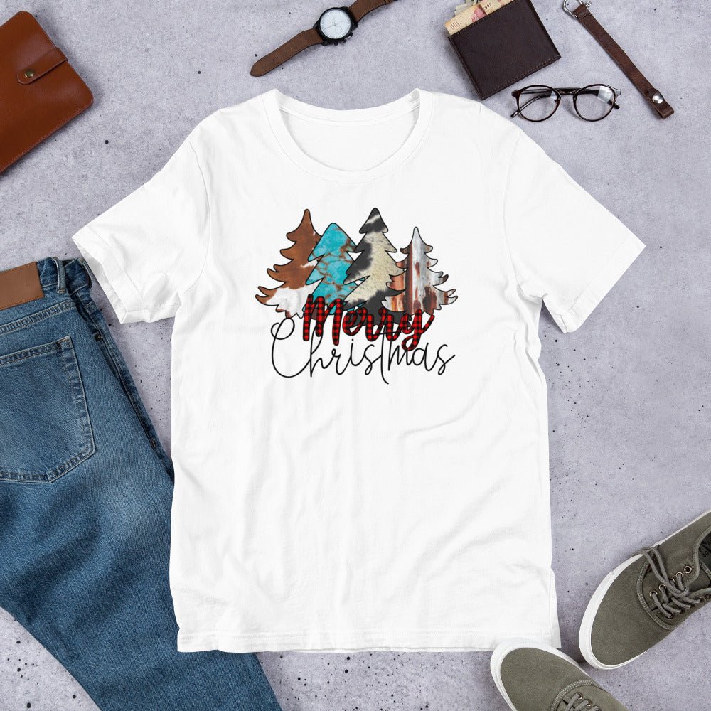 Merry Christmas Southwestern T-Shirt - DoggyLoveandMore