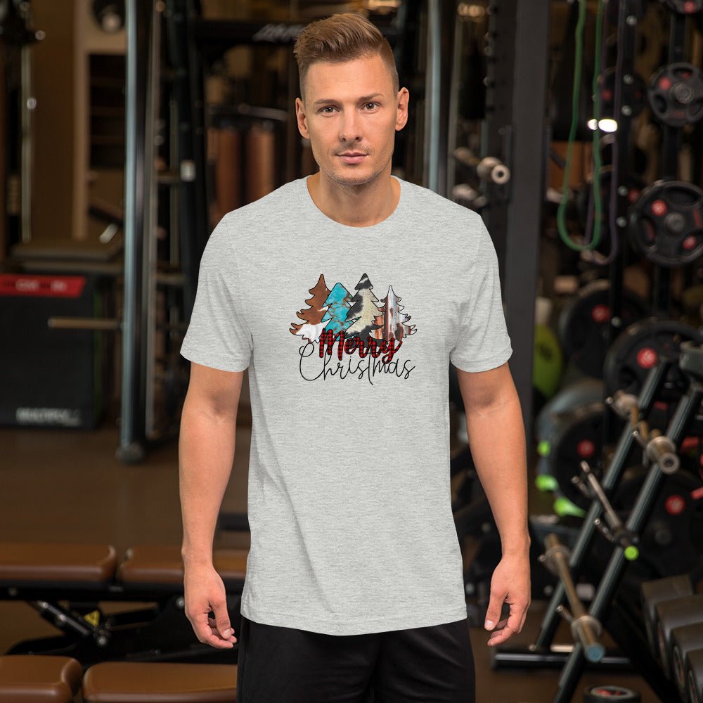 Merry Christmas Southwestern T-Shirt - DoggyLoveandMore