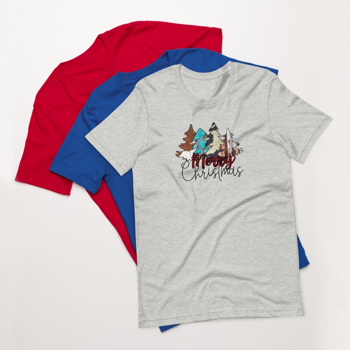 Merry Christmas Southwestern T-Shirt - DoggyLoveandMore