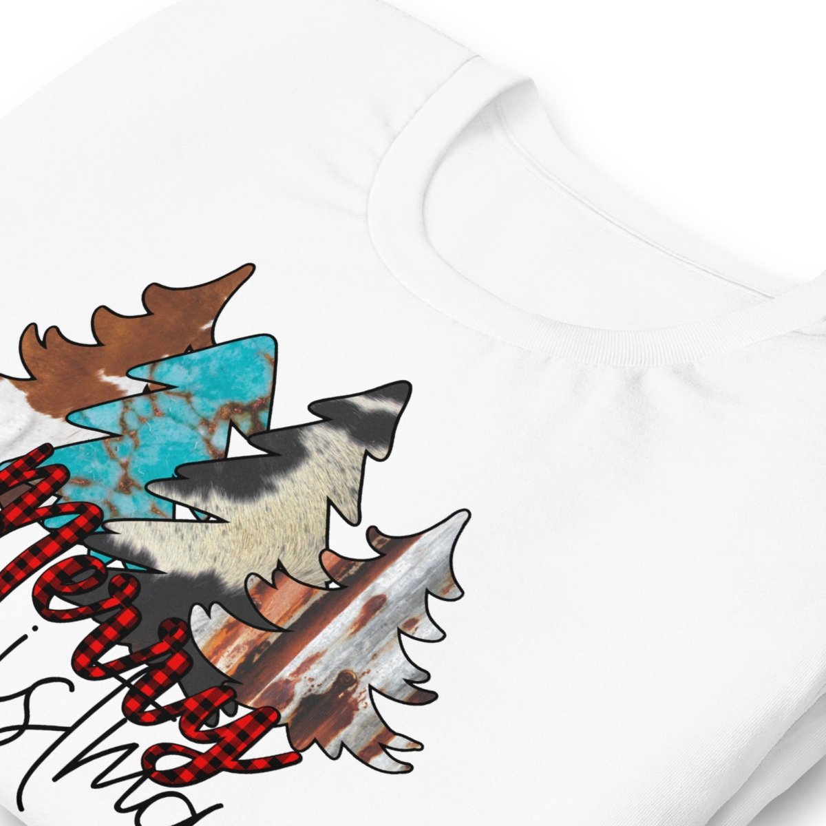 Merry Christmas Southwestern T-Shirt - DoggyLoveandMore