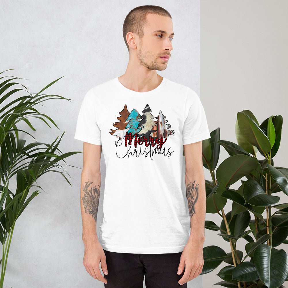 Merry Christmas Southwestern T-Shirt - DoggyLoveandMore