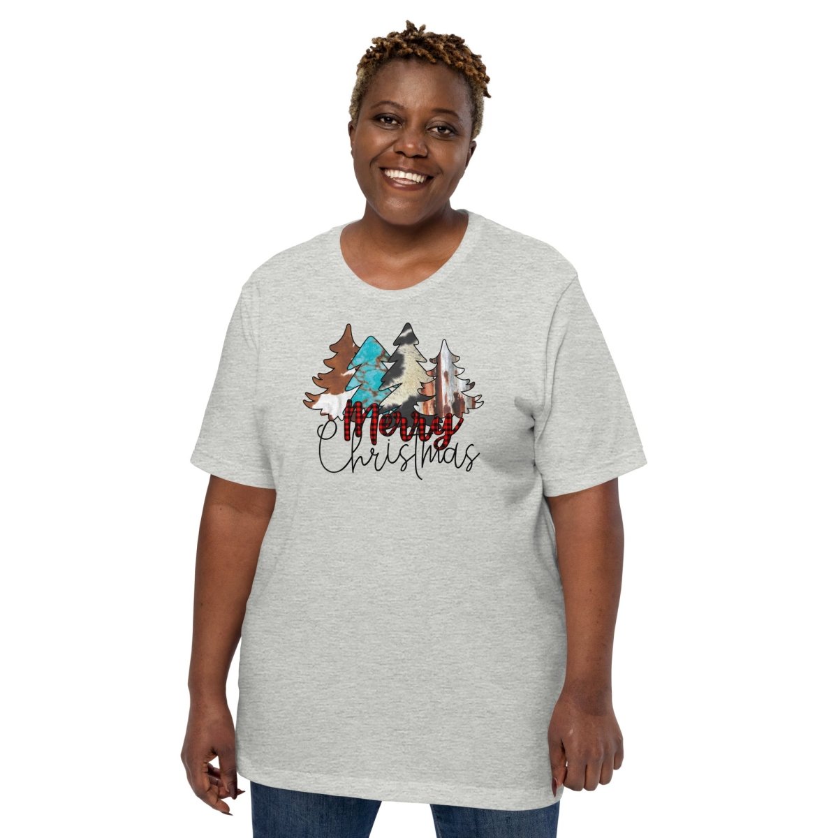 Merry Christmas Southwestern T-Shirt - DoggyLoveandMore