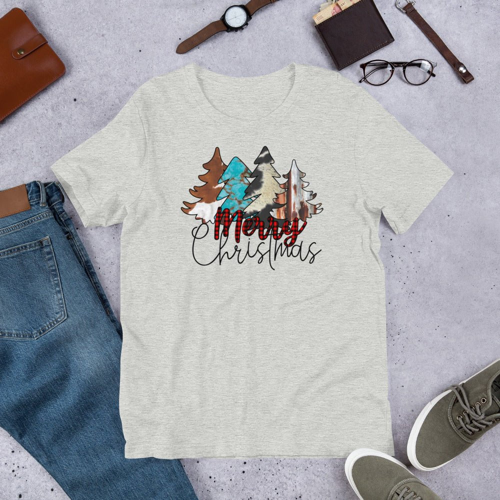 Merry Christmas Southwestern T-Shirt - DoggyLoveandMore