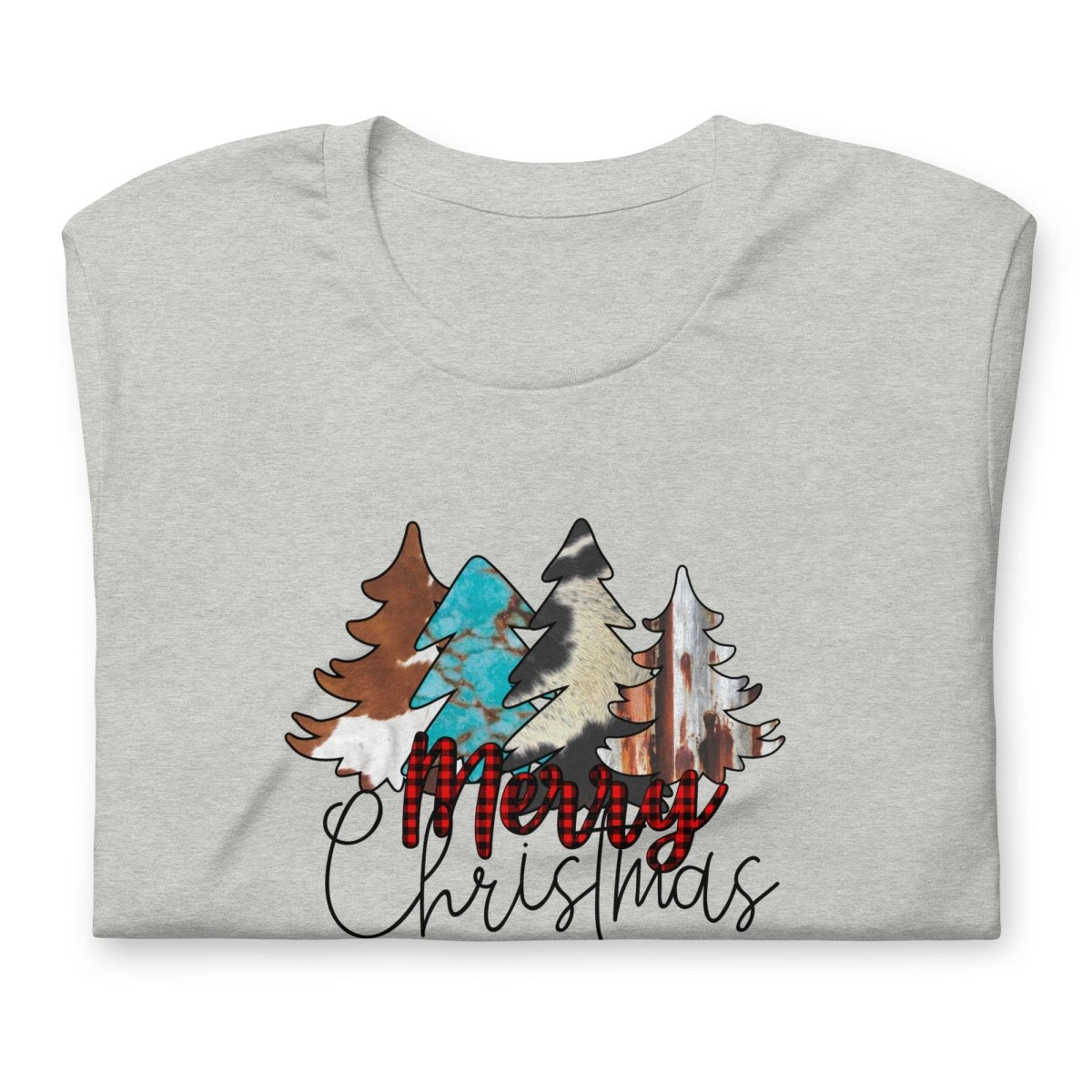 Merry Christmas Southwestern T-Shirt - DoggyLoveandMore