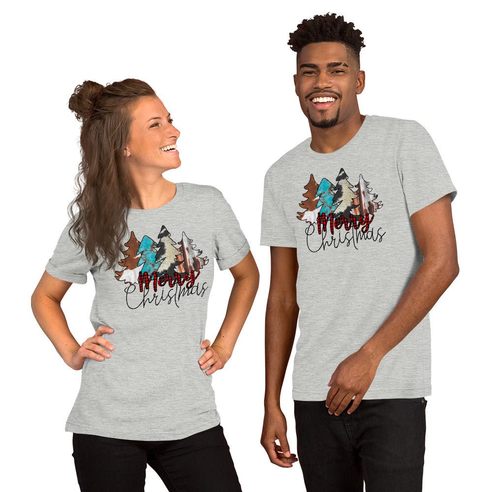 Merry Christmas Southwestern T-Shirt - DoggyLoveandMore