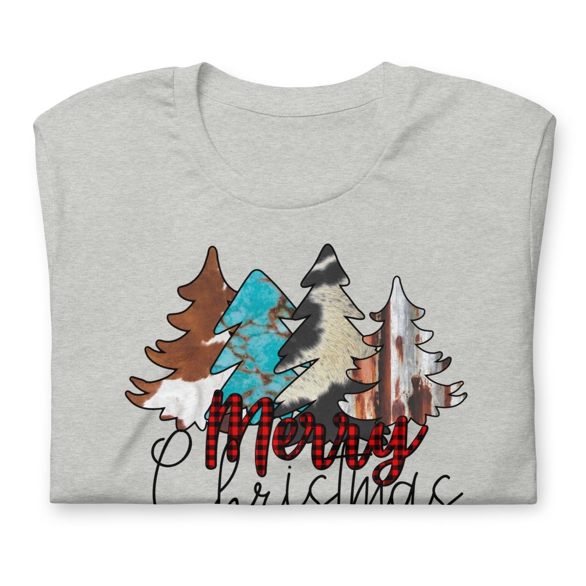 Merry Christmas Southwestern T-Shirt - DoggyLoveandMore