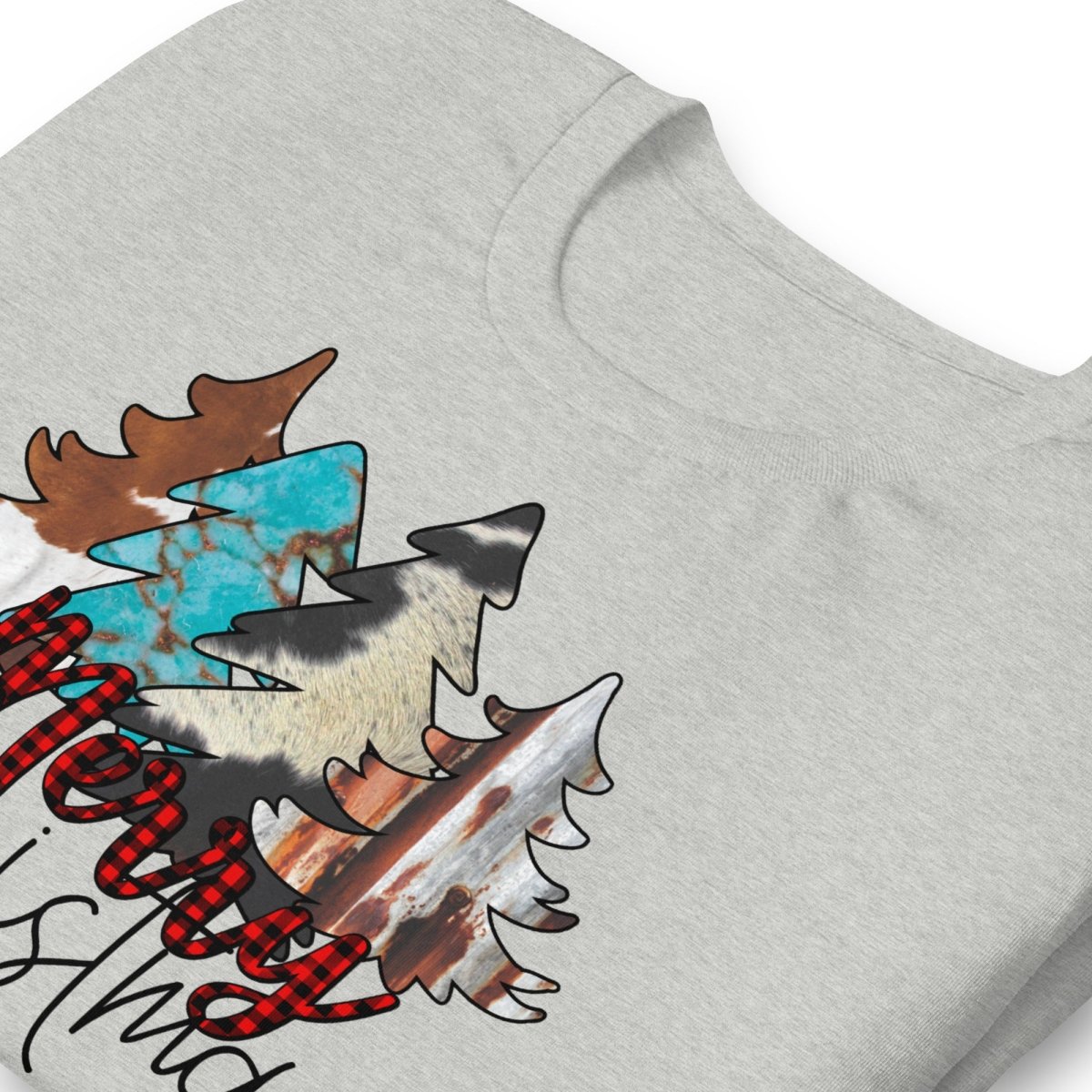 Merry Christmas Southwestern T-Shirt - DoggyLoveandMore