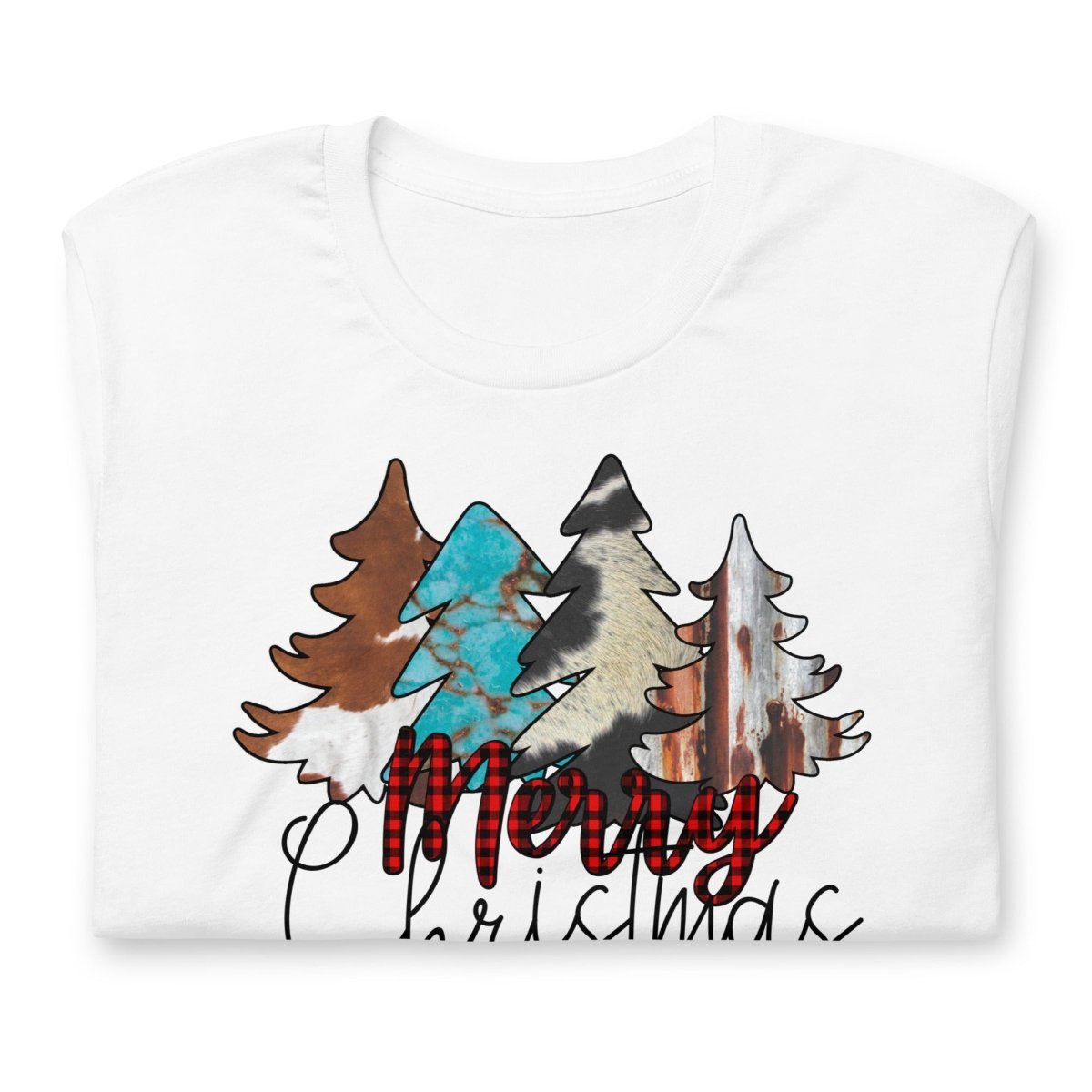 Merry Christmas Southwestern T-Shirt - DoggyLoveandMore