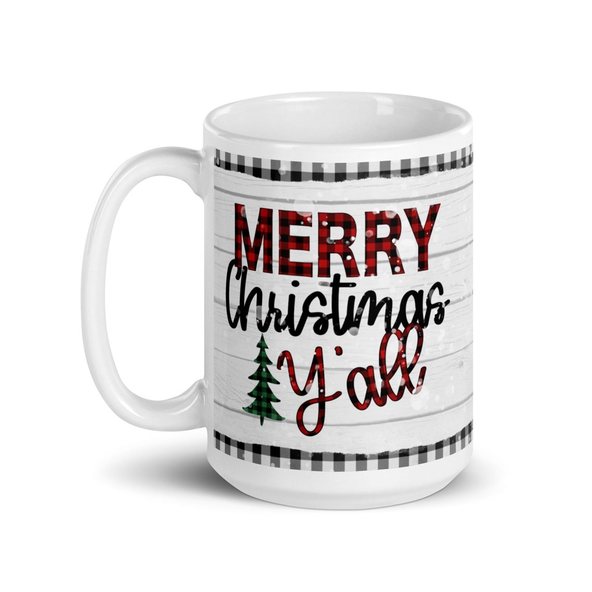 Merry Christmas Y'All Mug - DoggyLoveandMore