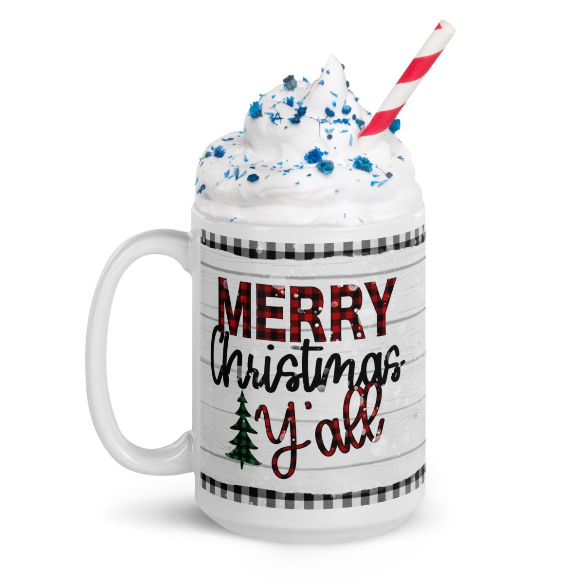Merry Christmas Y'All Mug - DoggyLoveandMore