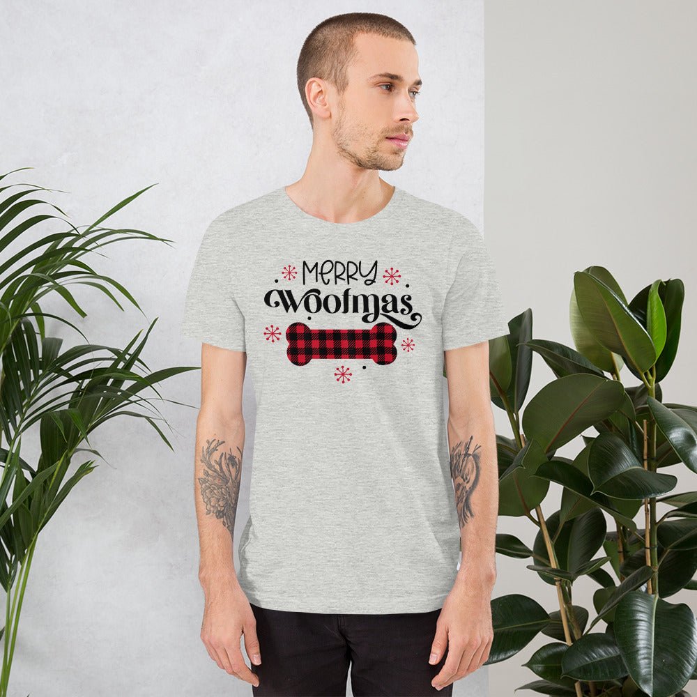 Merry Woofmas Dog Bone T-Shirt - DoggyLoveandMore
