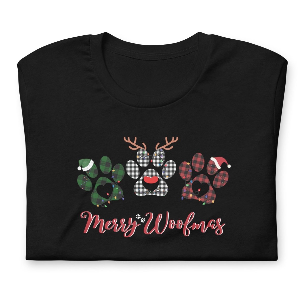 Merry Woofmas T-Shirt - DoggyLoveandMore