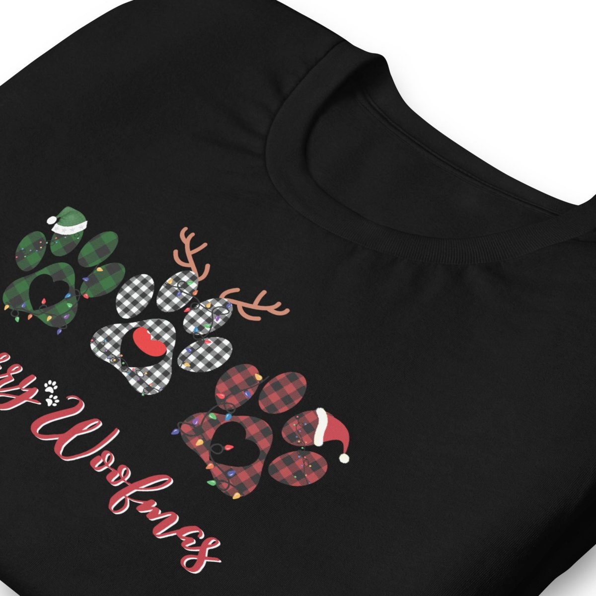 Merry Woofmas T-Shirt - DoggyLoveandMore