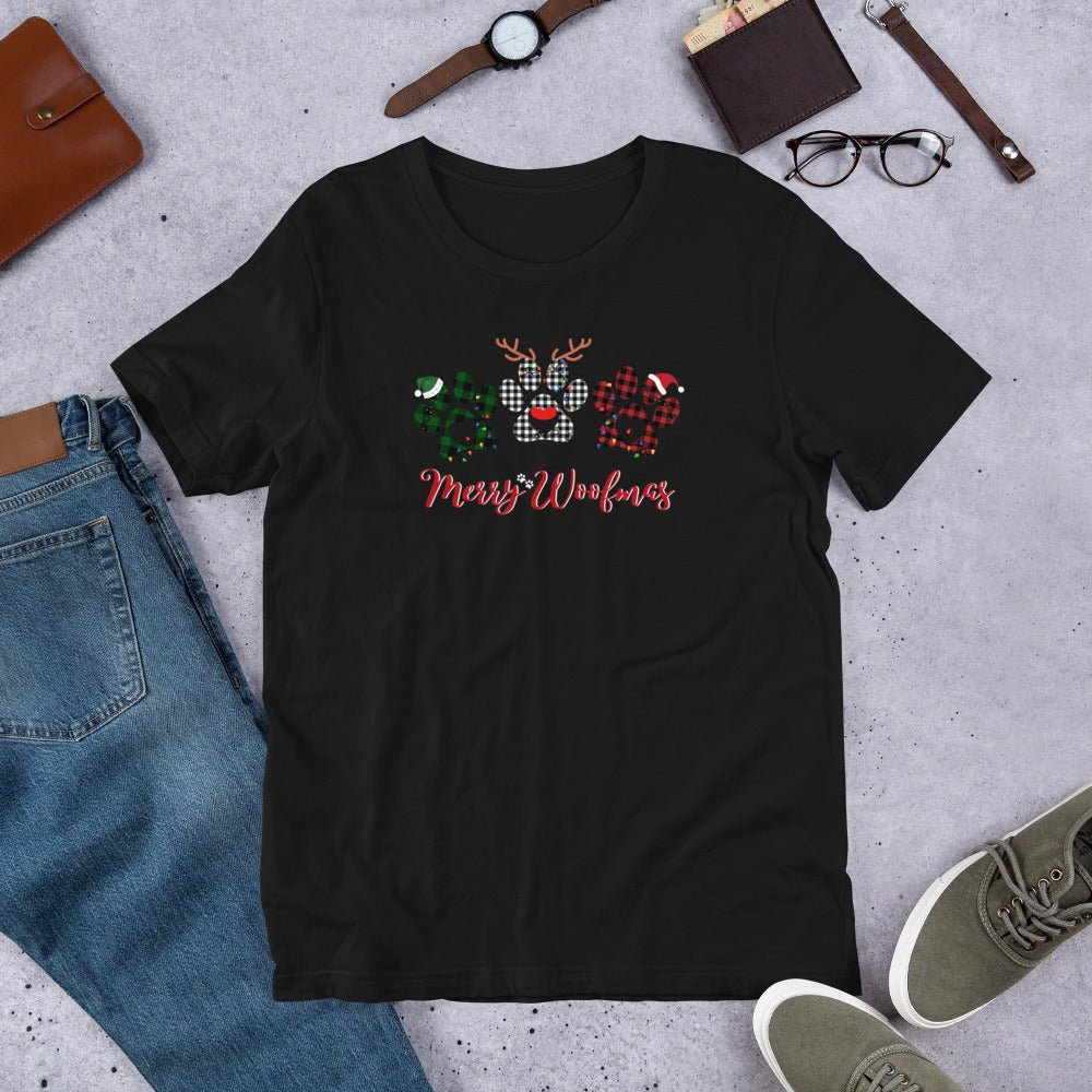Merry Woofmas T-Shirt - DoggyLoveandMore