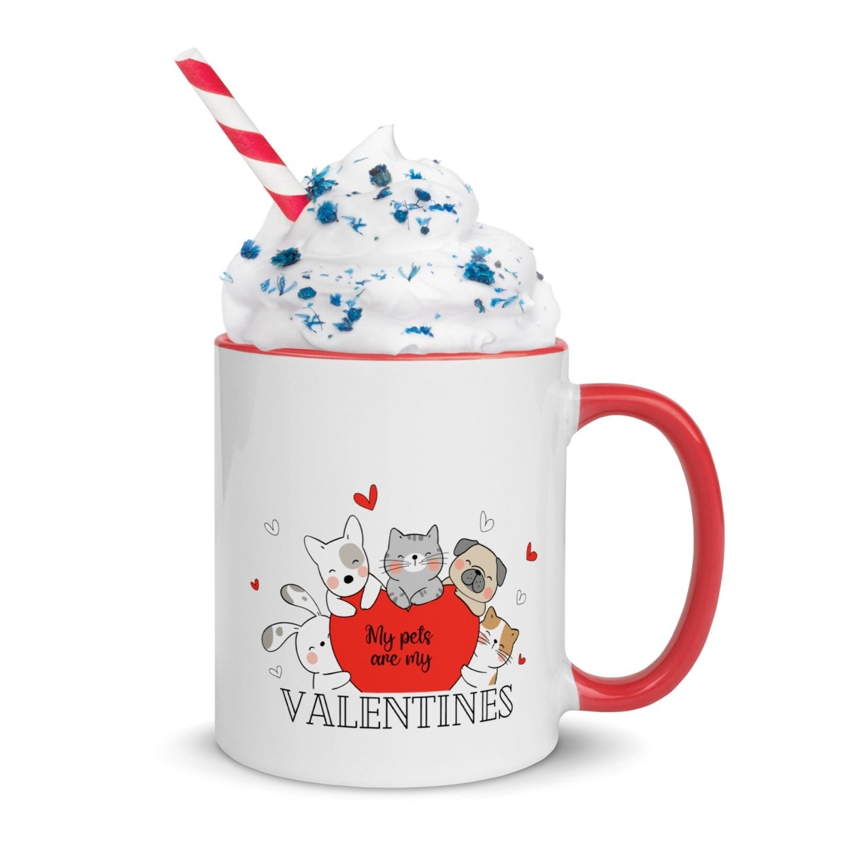 My Pets Are My Valentines Mug - DoggyLoveandMore