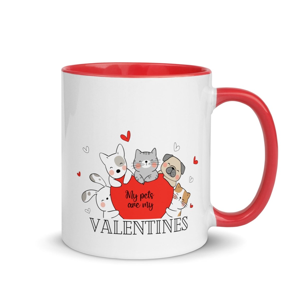 My Pets Are My Valentines Mug - DoggyLoveandMore