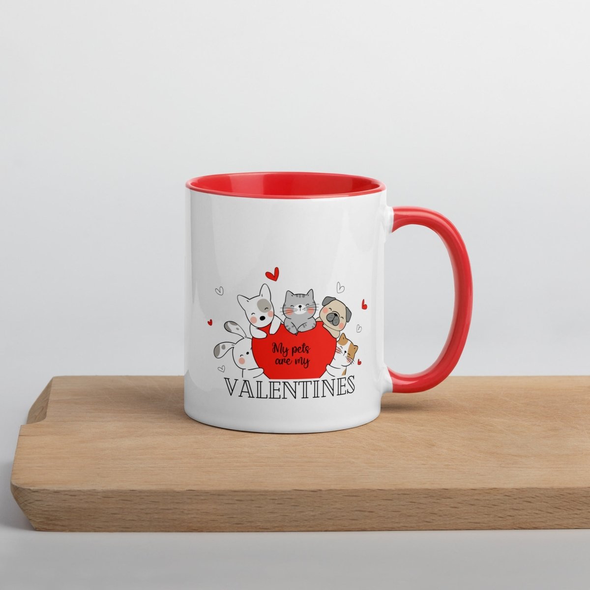My Pets Are My Valentines Mug - DoggyLoveandMore