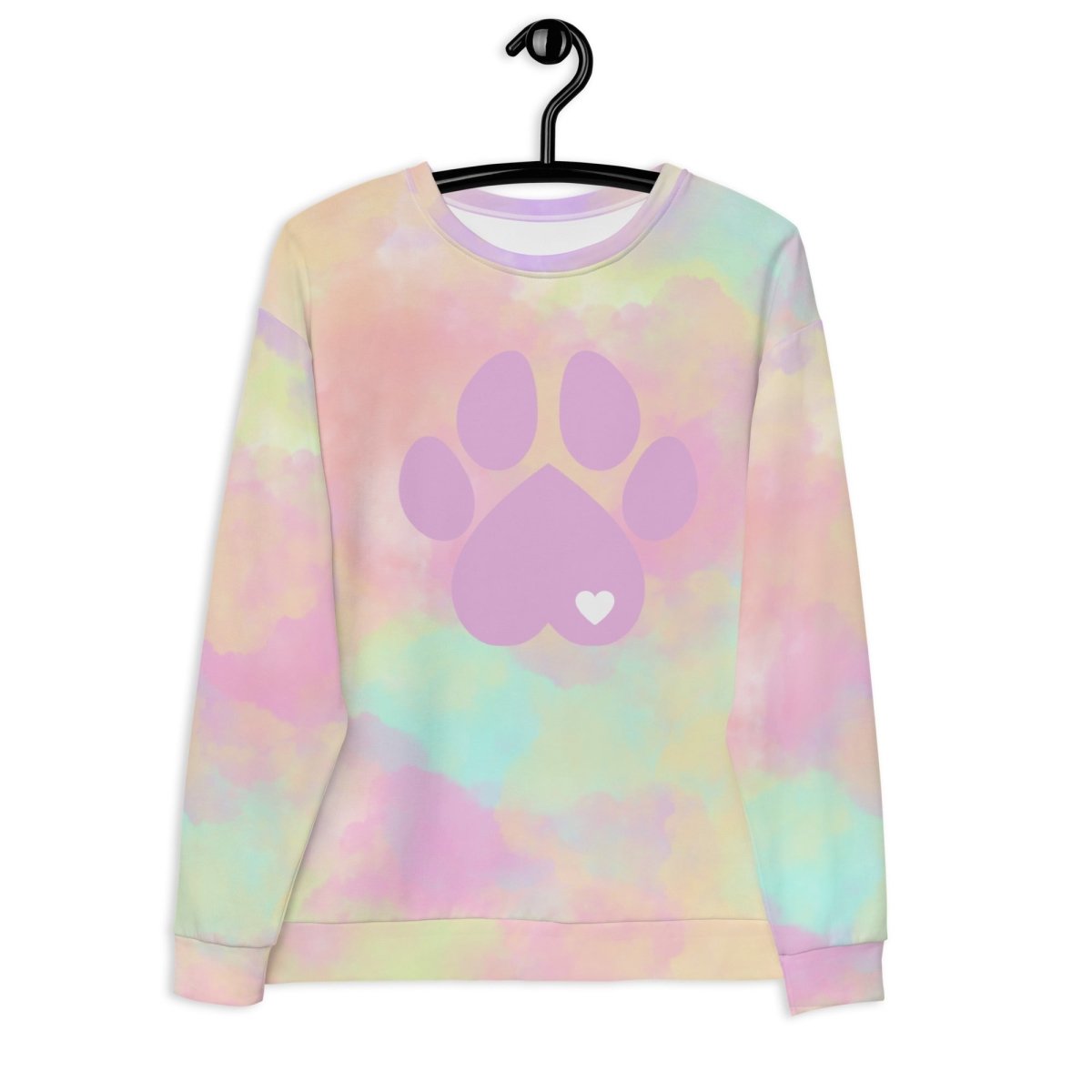 Pastel Cloud Dog Paw Sweatshirt - DoggyLoveandMore