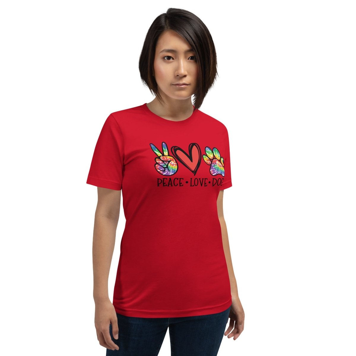 Peace Love Dogs T-Shirt - DoggyLoveandMore