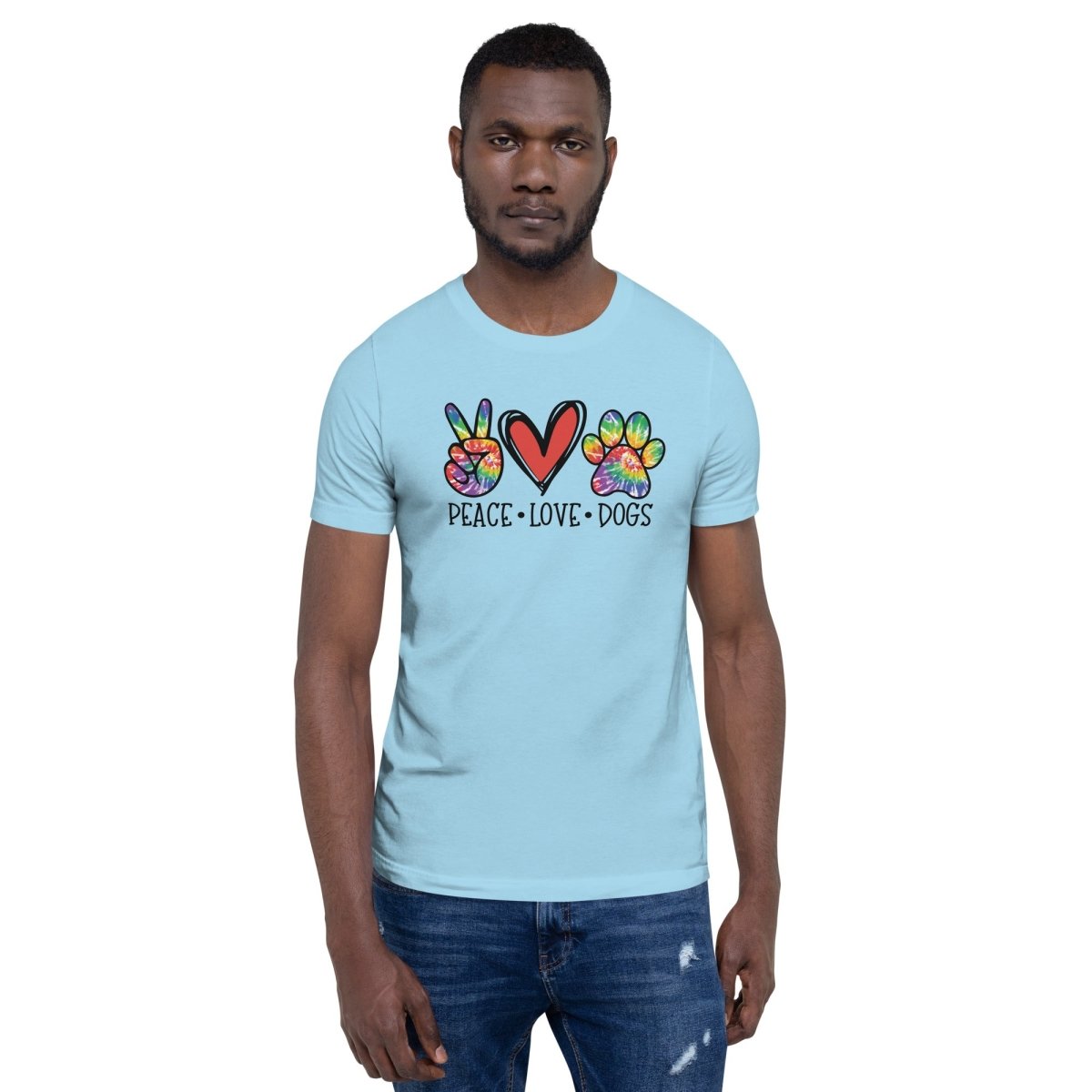 Peace Love Dogs T-Shirt - DoggyLoveandMore