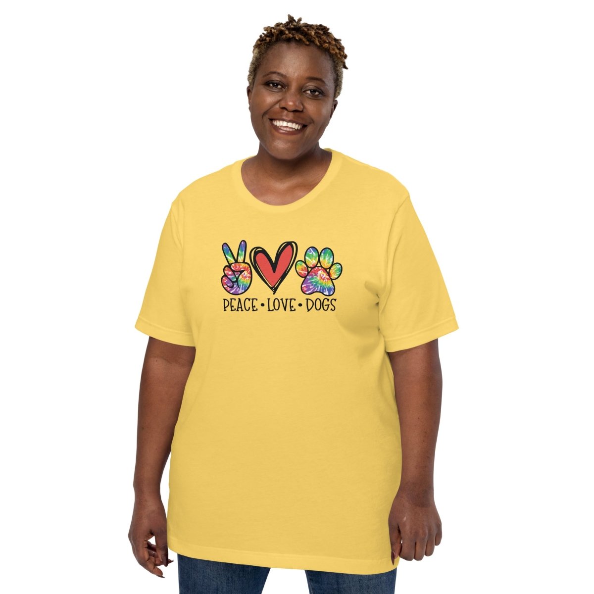 Peace Love Dogs T-Shirt - DoggyLoveandMore