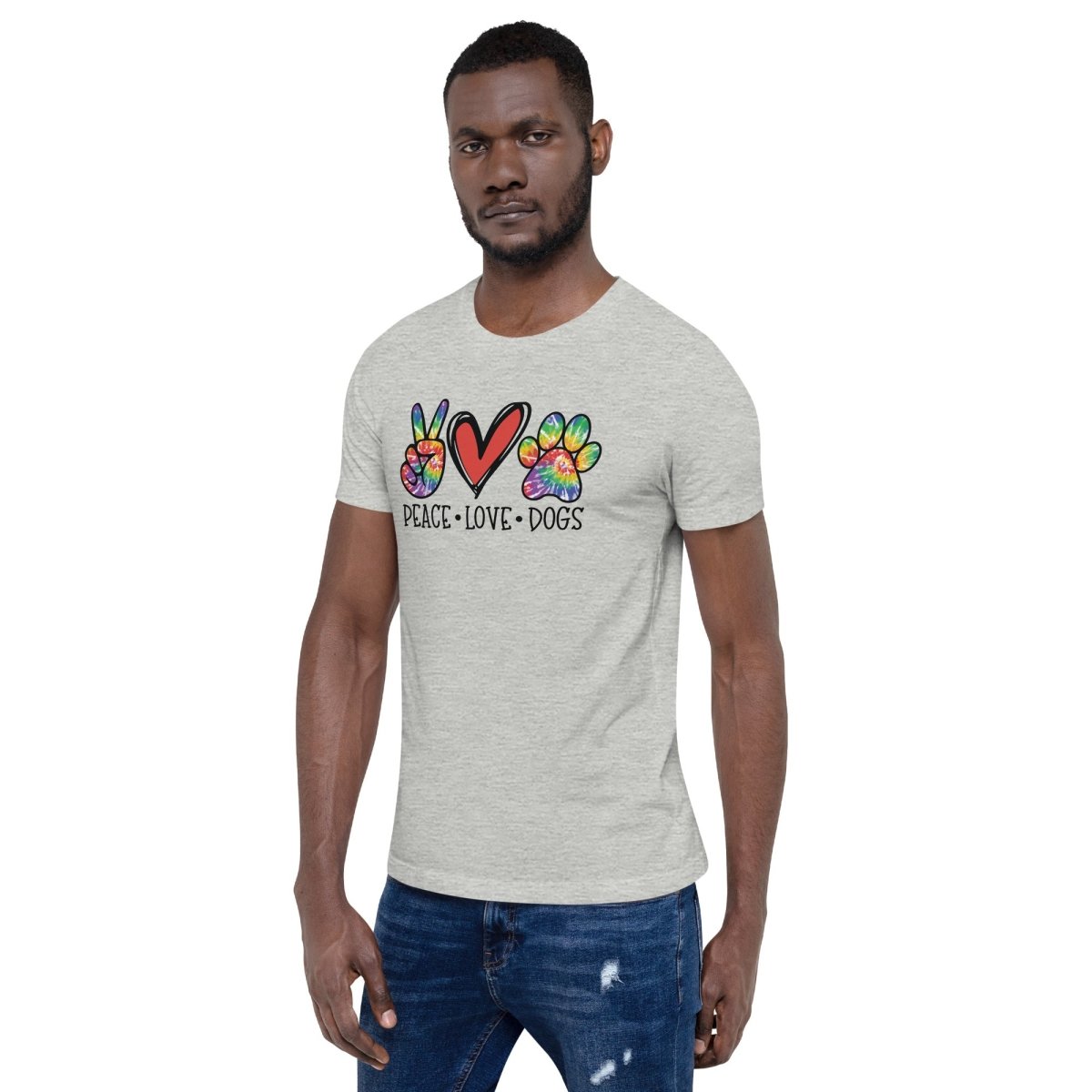 Peace Love Dogs T-Shirt - DoggyLoveandMore