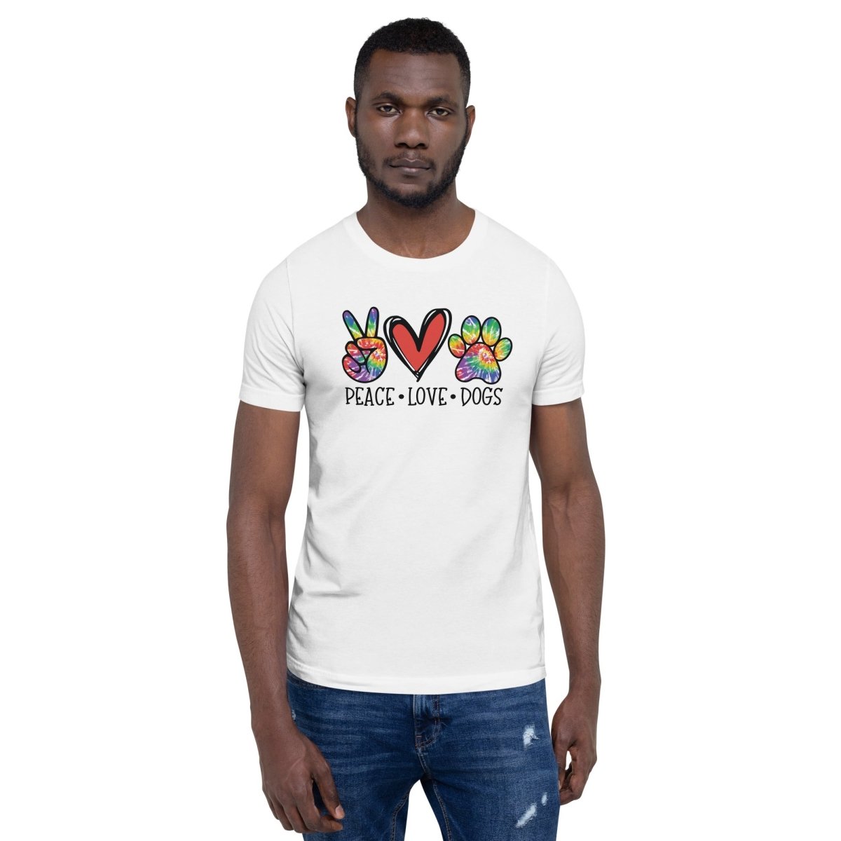 Peace Love Dogs T-Shirt - DoggyLoveandMore