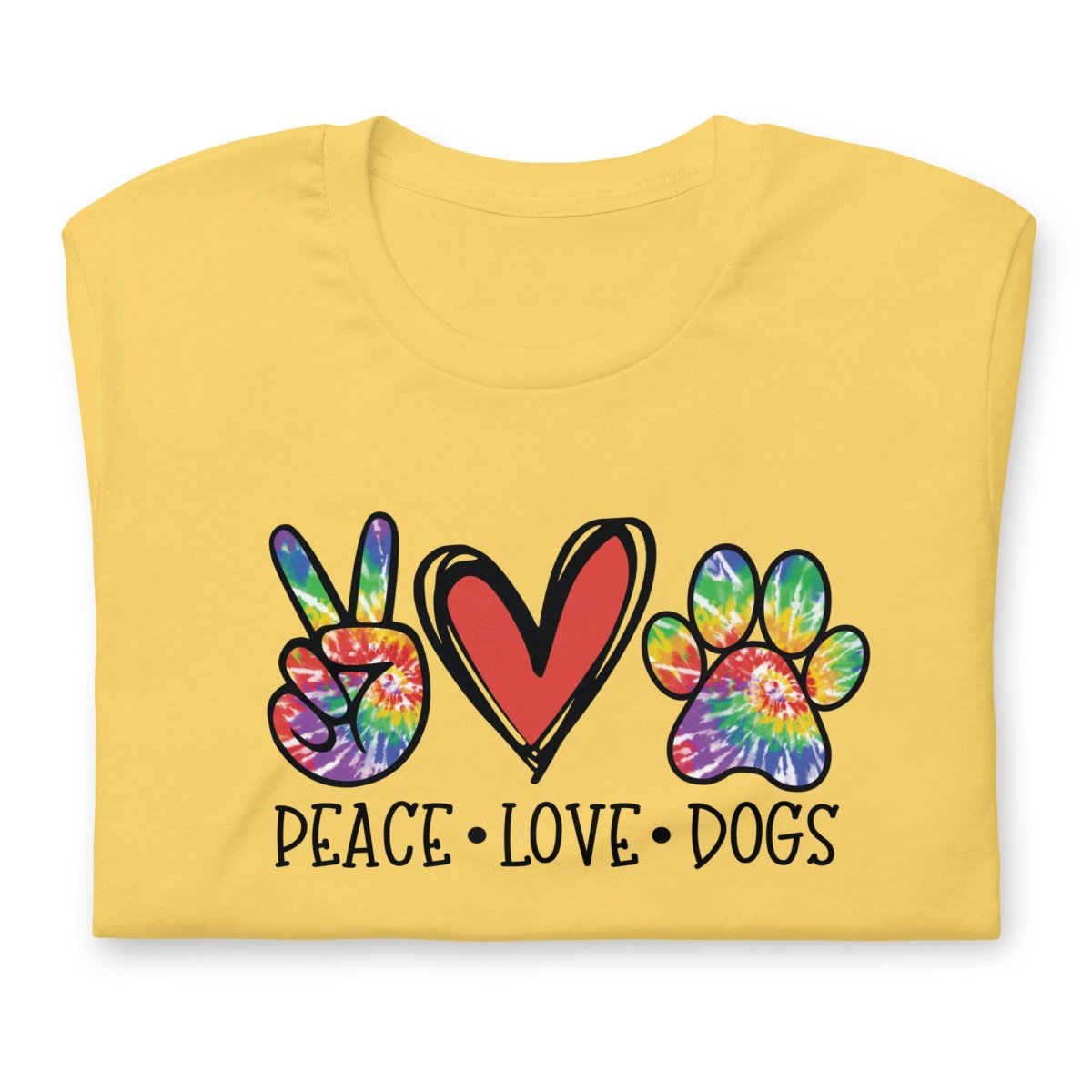 Peace Love Dogs T-Shirt - DoggyLoveandMore