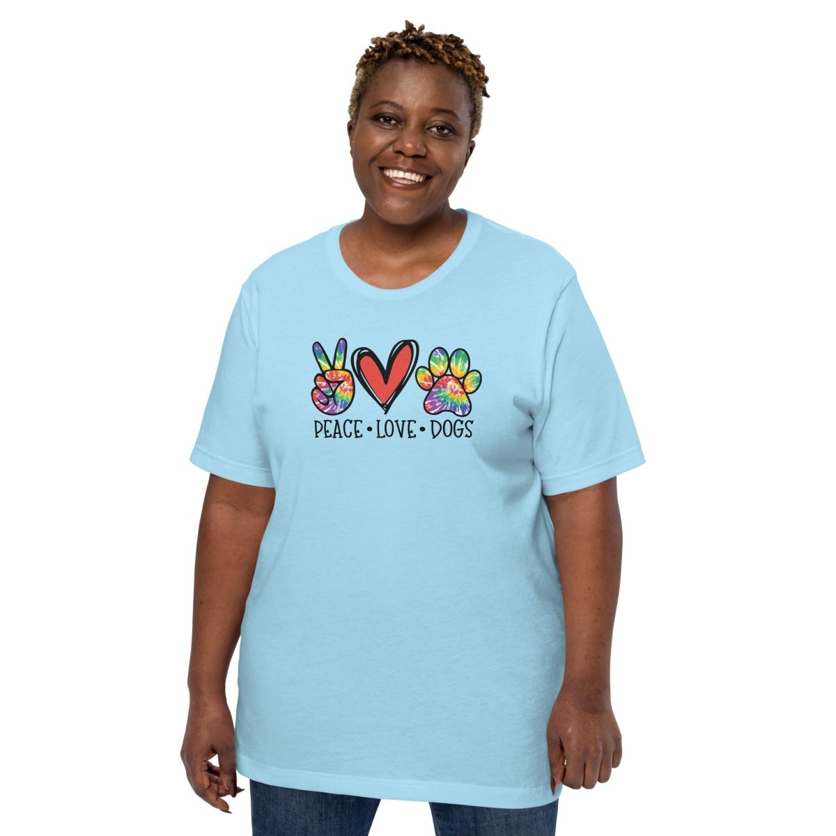 Peace Love Dogs T-Shirt - DoggyLoveandMore