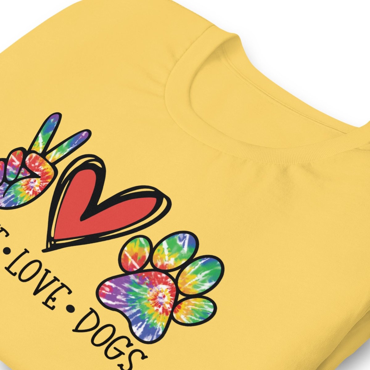 Peace Love Dogs T-Shirt - DoggyLoveandMore