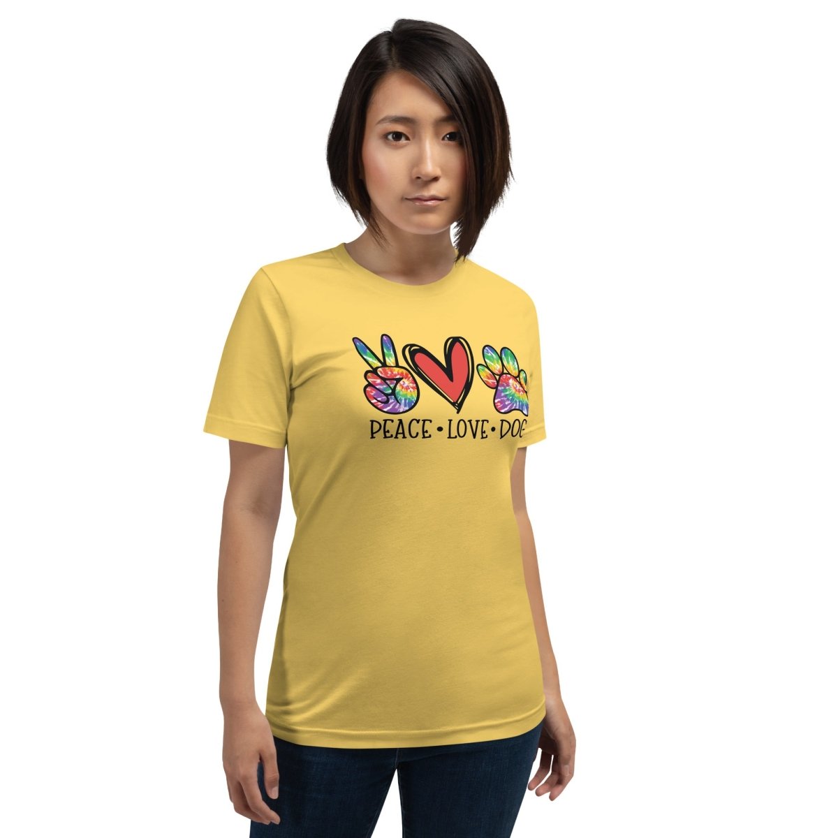 Peace Love Dogs T-Shirt - DoggyLoveandMore