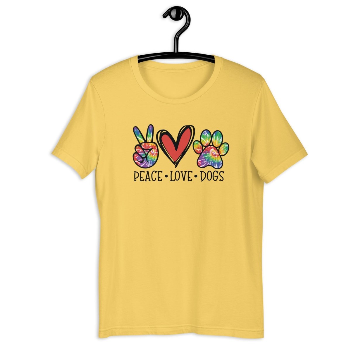 Peace Love Dogs T-Shirt - DoggyLoveandMore