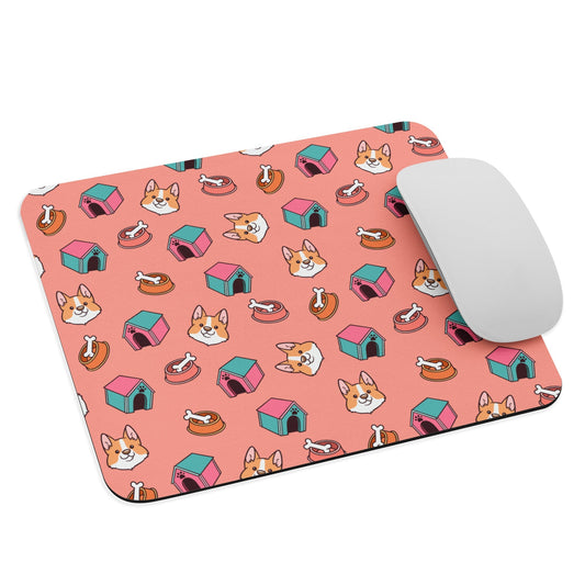 Pink Kids Mouse Pad-DoggyLoveandMore